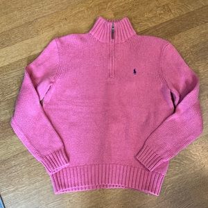 Ralph Lauren 3/4 zip Sweater
